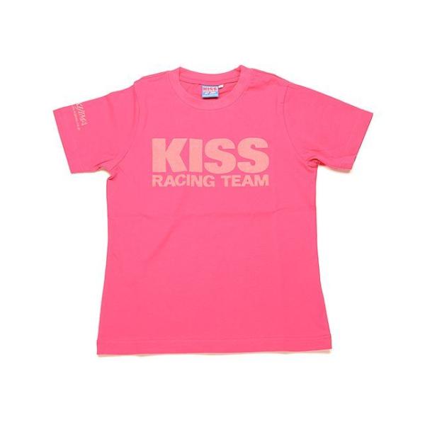 正規品／キッスレーシング KISS Racing Team Tシャツ（ピンク） サイズ：レディースM...