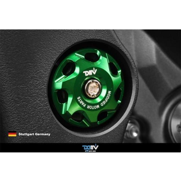 ディモーティブ ZX-10R フレームホールカバー ZX-10R カラー チタン Dimotiv