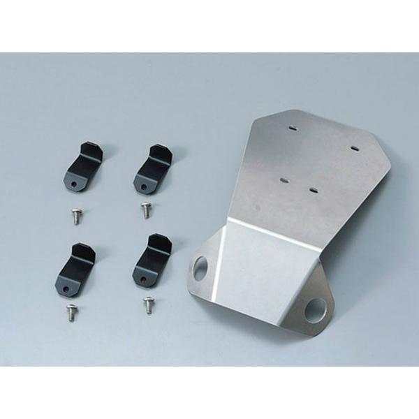 デイトナ KLX125/D-TRACKER125 アンダーガード（アルミ/クリアー） DAYTONA