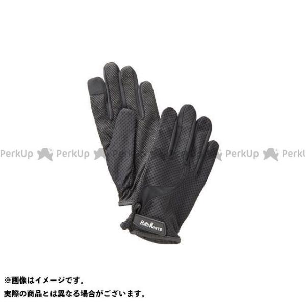 プロモンテ GB061U UVケアトレッキンググローブ（ブラック） サイズ L PUROMONTE ...