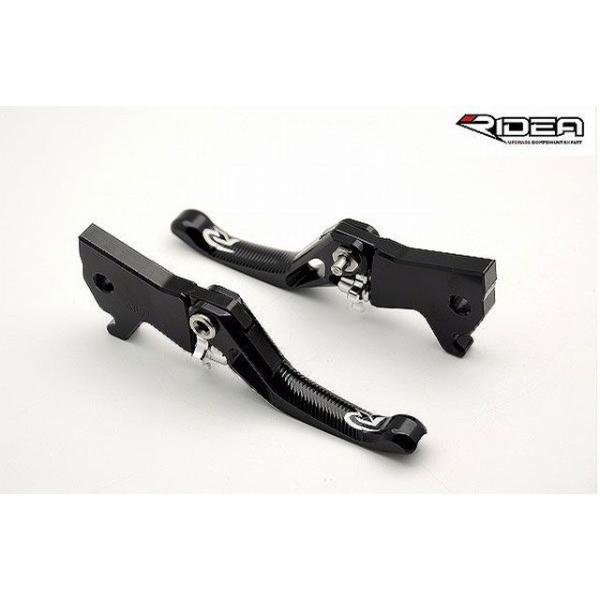 リデア GROM MONKEY125 3Dショートノブアジャストブレーキレバー 左右セット（ブラック...