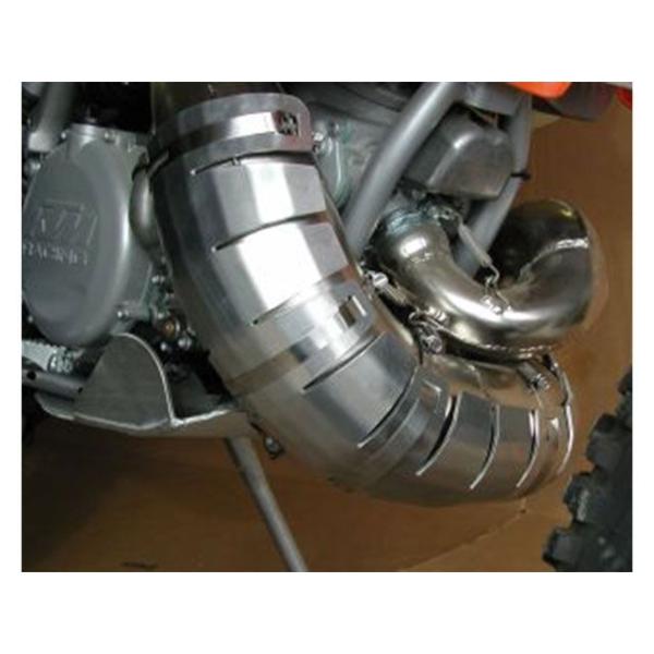 フラットランドレーシング FLR パイプチャンバーガード KTM/HUSABERG/HUSQVARN...