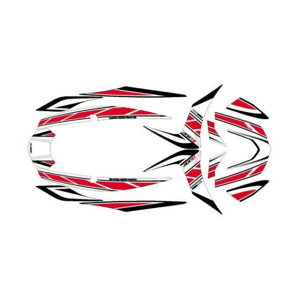 【メーカー直送】エムディーエフ シグナスX シグナスX グラフィックキット ストロボ レッド車体レッ...