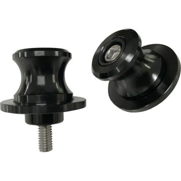 エトスデザイン 汎用 スイングアームスプール 6mm カラー ブラック ETHOS Design