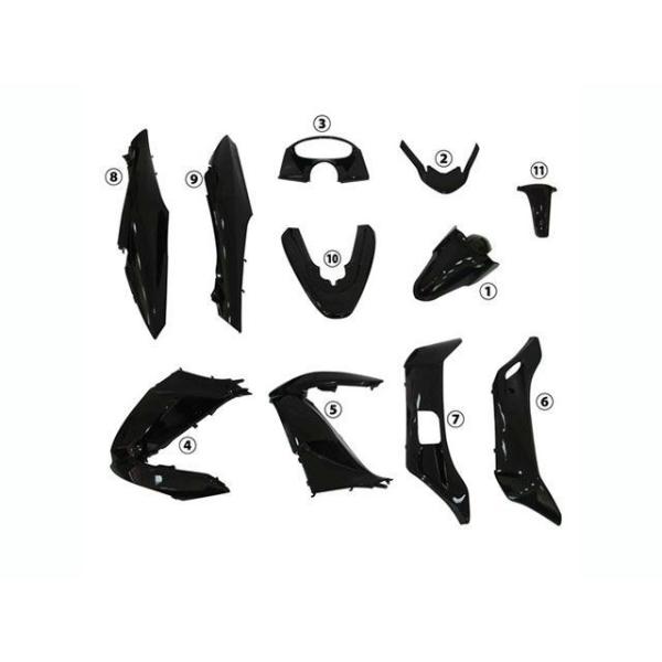 【メーカー直送】スーパーバリュー PCX125 外装11点セット PCX125（JF28） ブラック...