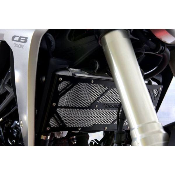リデア CB250R ラジエーターコアガード（ブラック） RIDEA