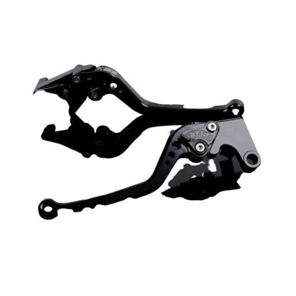 SPEEDRA アルミビレットアジャストレバーセット スタンダードロング（レバー本体：ブラック） ア...