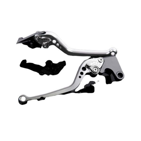 SPEEDRA アルミビレットアジャストレバーセット スタンダードロング（レバー本体：シルバー） ア...