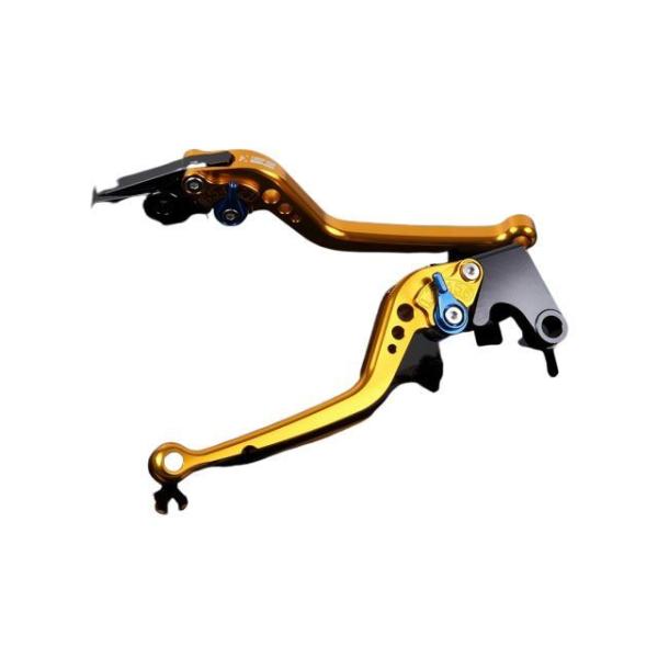 SPEEDRA アルミビレットアジャストレバーセット スタンダードロング（レバー本体：ゴールド） ア...