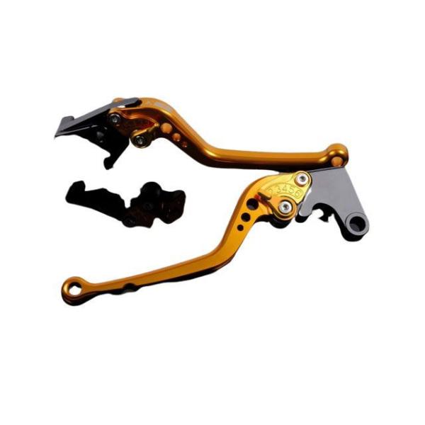 SPEEDRA アルミビレットアジャストレバーセット スタンダードロング（レバー本体：ゴールド） ア...