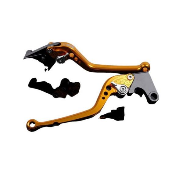 SPEEDRA アルミビレットアジャストレバーセット スタンダードロング（レバー本体：ゴールド） ア...