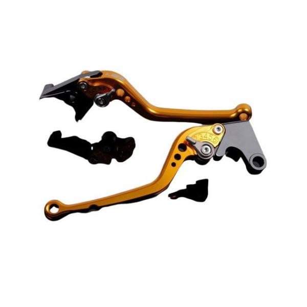 SPEEDRA アルミビレットアジャストレバーセット スタンダードロング（レバー本体：ゴールド） ア...