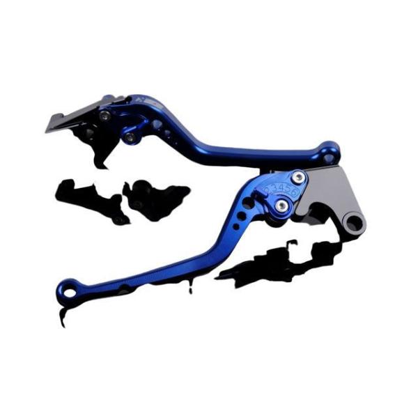 SPEEDRA アルミビレットアジャストレバーセット スタンダードロング（レバー本体：ブルー） アジ...