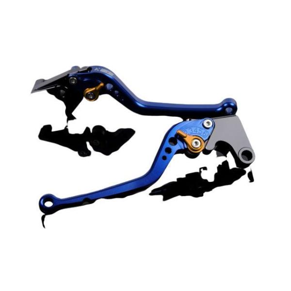 SPEEDRA アルミビレットアジャストレバーセット スタンダードロング（レバー本体：ブルー） アジ...