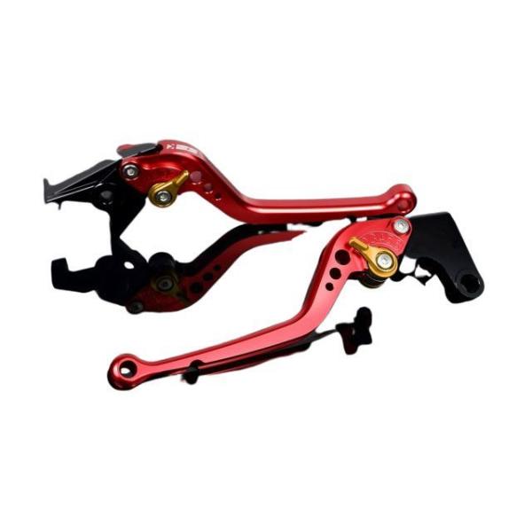 SPEEDRA アルミビレットアジャストレバーセット スタンダードロング（レバー本体：レッド） アジ...