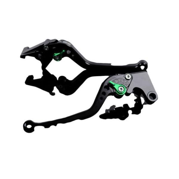 SPEEDRA アルミビレットアジャストレバーセット スタンダードロング（レバー本体：グリーン） ア...