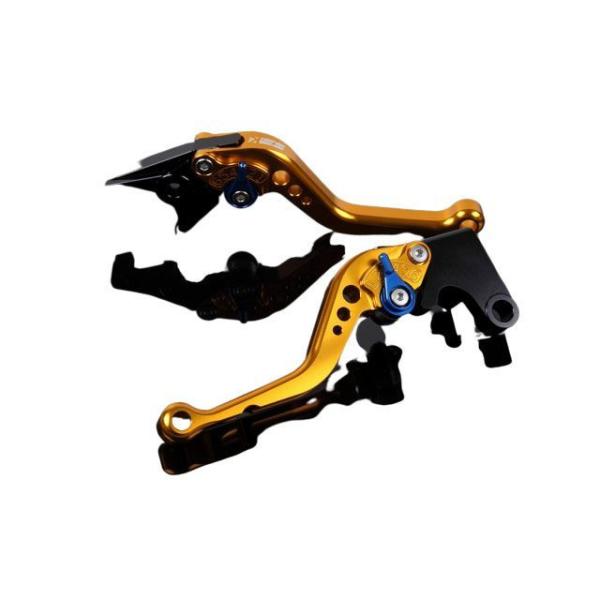 SPEEDRA アルミビレットアジャストレバーセット スタンダードショート（レバー本体：ゴールド） ...