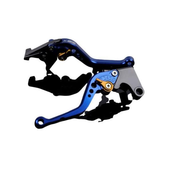 SPEEDRA アルミビレットアジャストレバーセット スタンダードショート（レバー本体：ブルー） ア...