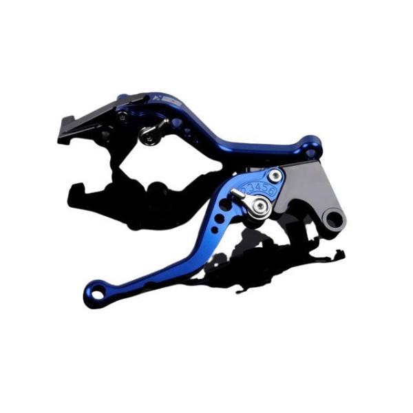 SPEEDRA アルミビレットアジャストレバーセット スタンダードショート（レバー本体：ブルー） ア...