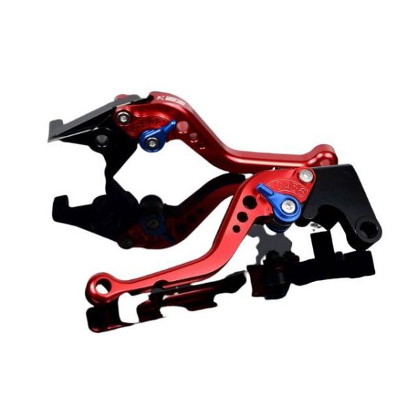 SPEEDRA アルミビレットアジャストレバーセット スタンダードショート（レバー本体：レッド） ア...