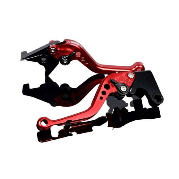 SPEEDRA アルミビレットアジャストレバーセット スタンダードショート（レバー本体：レッド） ア...