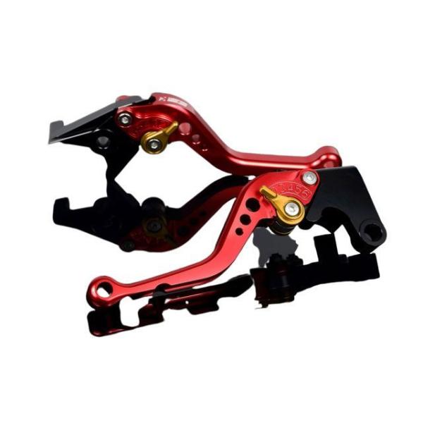 SPEEDRA アルミビレットアジャストレバーセット スタンダードショート（レバー本体：レッド） ア...