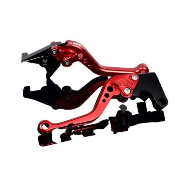 SPEEDRA アルミビレットアジャストレバーセット スタンダードショート（レバー本体：レッド） ア...