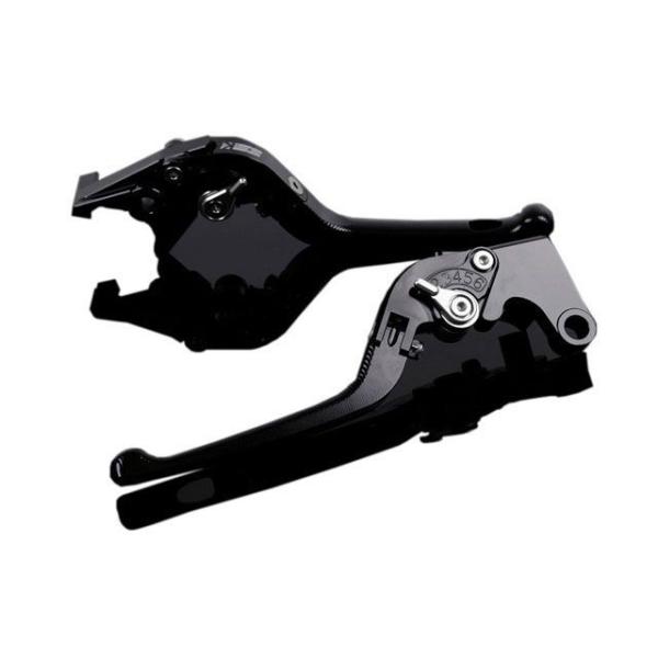 SPEEDRA アルミビレットアジャストレバーセット 3D可倒式（レバー本体：ブラック） アジャスタ...