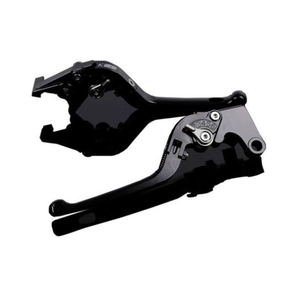 SPEEDRA アルミビレットアジャストレバーセット 3D可倒式（レバー本体：ブラック） アジャスタ...