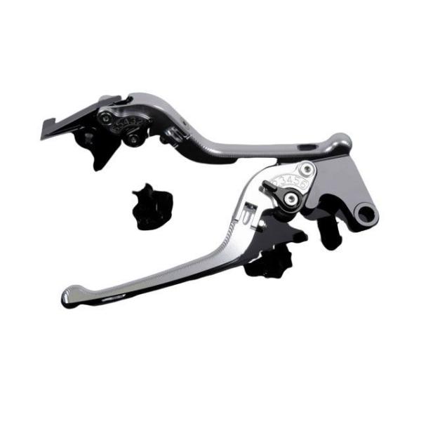 SPEEDRA アルミビレットアジャストレバーセット 3D可倒式（レバー本体：シルバー） アジャスタ...