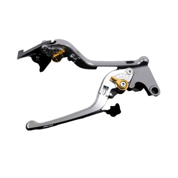 SPEEDRA アルミビレットアジャストレバーセット 3D可倒式（レバー本体：シルバー） アジャスタ...