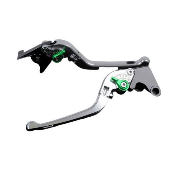 SPEEDRA アルミビレットアジャストレバーセット 3D可倒式（レバー本体：シルバー） アジャスタ...