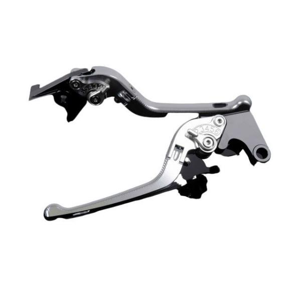 SPEEDRA アルミビレットアジャストレバーセット 3D可倒式（レバー本体：シルバー） アジャスタ...