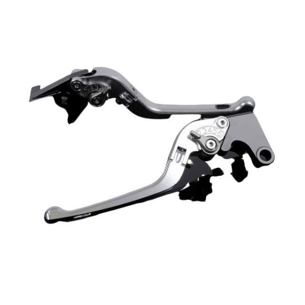 SPEEDRA アルミビレットアジャストレバーセット 3D可倒式（レバー本体：シルバー） アジャスタ...