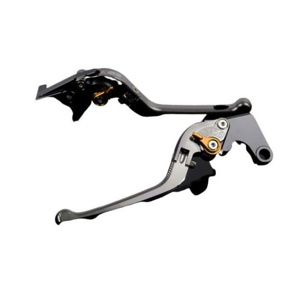 SPEEDRA アルミビレットアジャストレバーセット 3D可倒式（レバー本体：チタン） アジャスター...