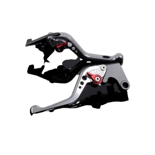 SPEEDRA アルミビレットアジャストレバーセット 3Dショート（レバー本体：シルバー） アジャス...