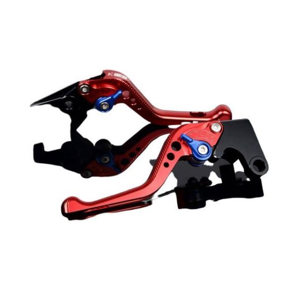 SPEEDRA アルミビレットアジャストレバーセット 3Dショート（レバー本体：レッド） アジャスタ...