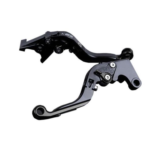 SPEEDRA アルミビレットアジャストレバーセット 可倒延長式（レバー本体：ブラック） アジャスタ...