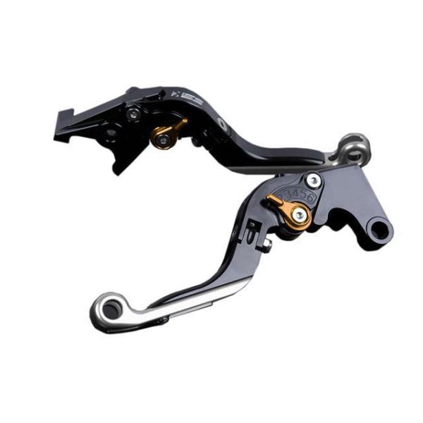 SPEEDRA アルミビレットアジャストレバーセット 可倒延長式（レバー本体：ブラック） アジャスタ...