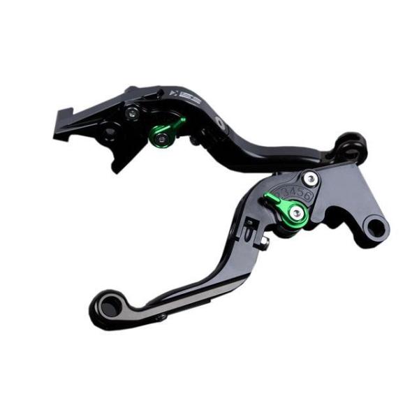 SPEEDRA アルミビレットアジャストレバーセット 可倒延長式（レバー本体：ブラック） アジャスタ...