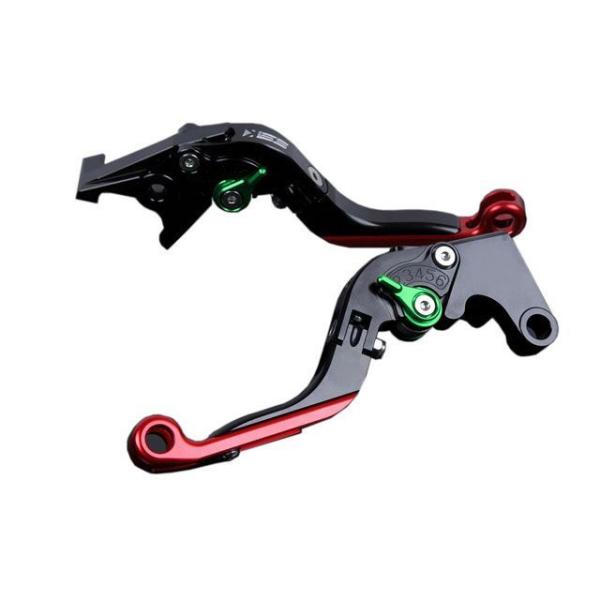 SPEEDRA アルミビレットアジャストレバーセット 可倒延長式（レバー本体：ブラック） アジャスタ...