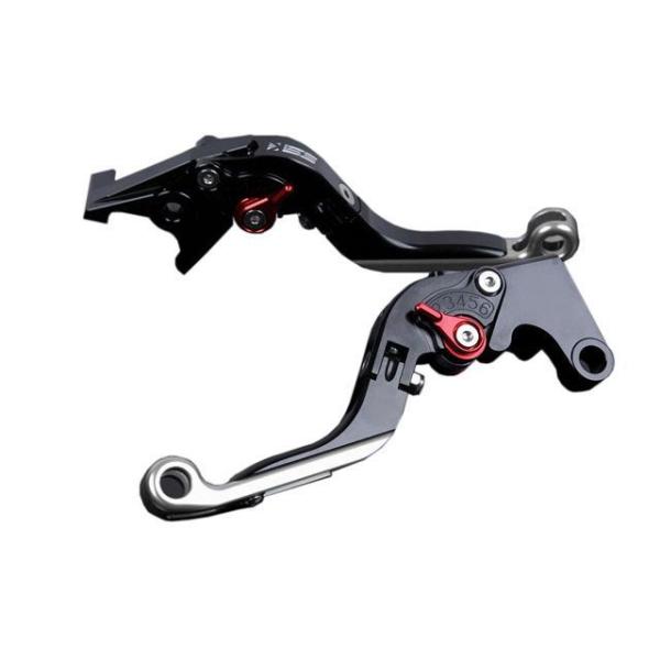 SPEEDRA アルミビレットアジャストレバーセット 可倒延長式（レバー本体：ブラック） アジャスタ...