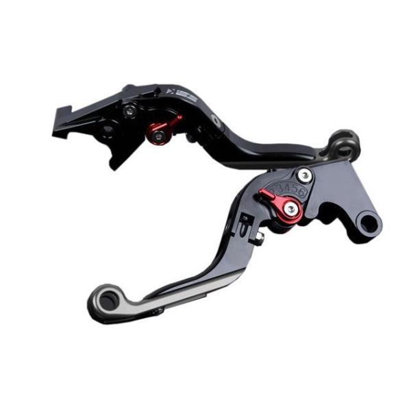 SPEEDRA アルミビレットアジャストレバーセット 可倒延長式（レバー本体：ブラック） アジャスタ...