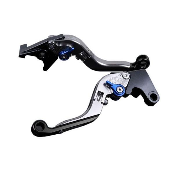 SPEEDRA アルミビレットアジャストレバーセット 可倒延長式（レバー本体：チタン） アジャスター...