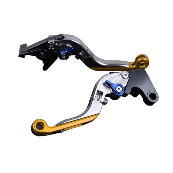 SPEEDRA アルミビレットアジャストレバーセット 可倒延長式（レバー本体：チタン） アジャスター...