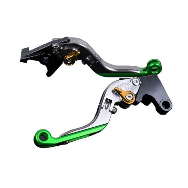 SPEEDRA アルミビレットアジャストレバーセット 可倒延長式（レバー本体：チタン） アジャスター...