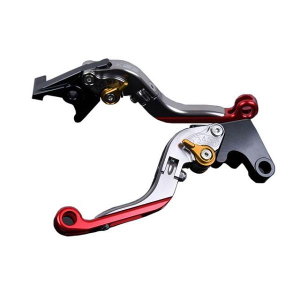 SPEEDRA アルミビレットアジャストレバーセット 可倒延長式（レバー本体：チタン） アジャスター...