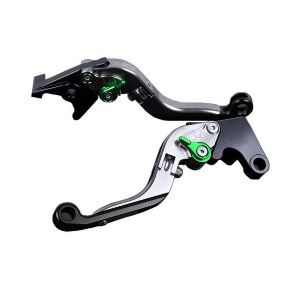 SPEEDRA アルミビレットアジャストレバーセット 可倒延長式（レバー本体：チタン） アジャスター...