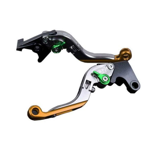 SPEEDRA アルミビレットアジャストレバーセット 可倒延長式（レバー本体：チタン） アジャスター...