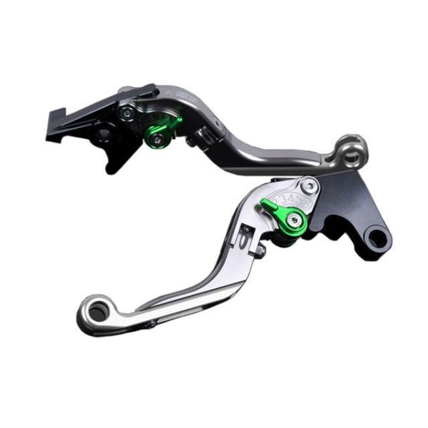 SPEEDRA アルミビレットアジャストレバーセット 可倒延長式（レバー本体：チタン） アジャスター...